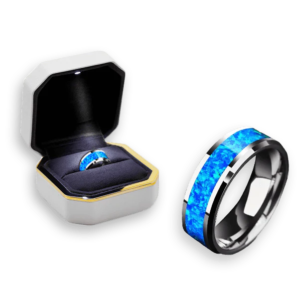 Thcok Blue Carbon Energy Ring