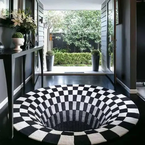 The Vortex Illusion Rug