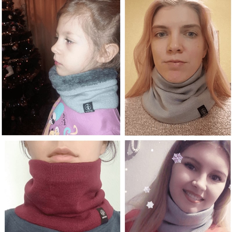 Thicken Winter Neck Warmer Scarf