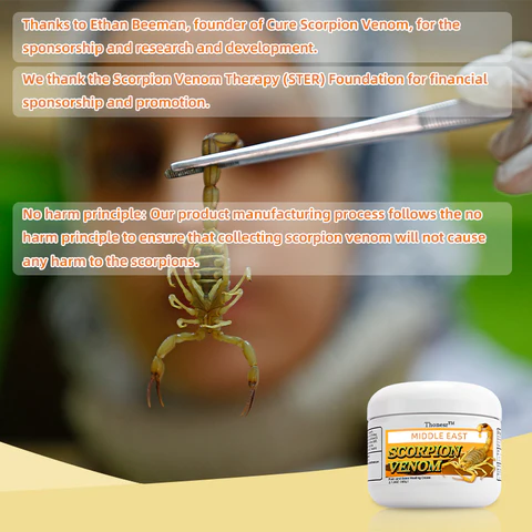 Thonesr Golden Scorpion Pain Relief and Bone Healing Cream