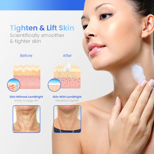 LumiBright Japan NeckUP Collagen Whitening Cream