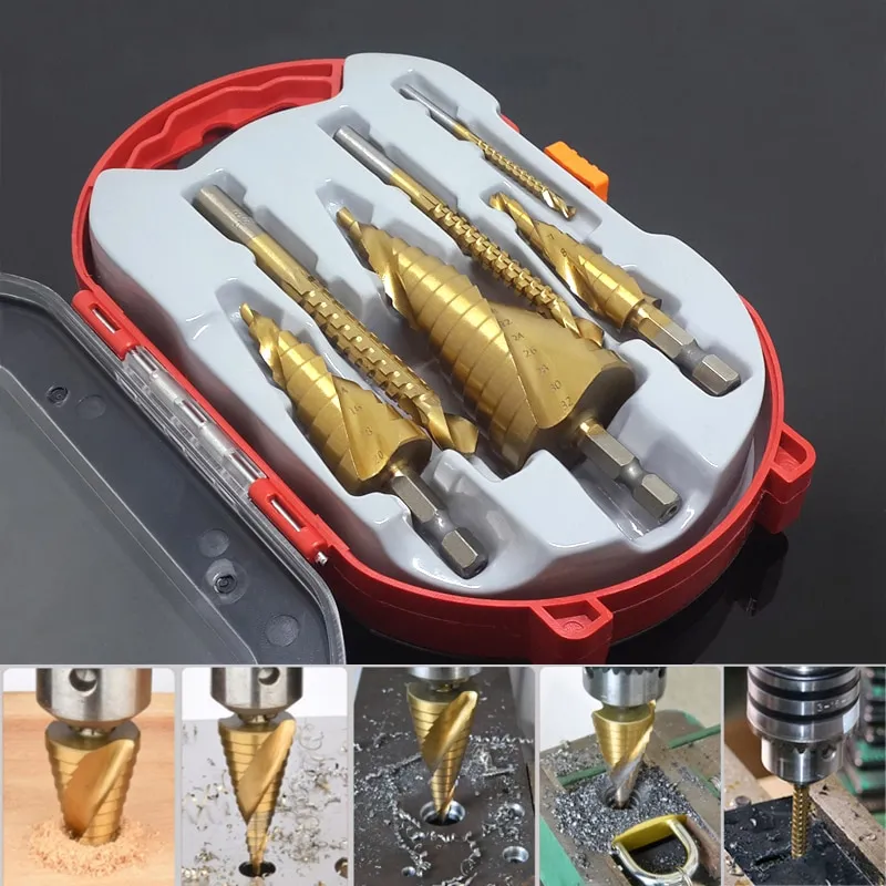 Titanium Plating Drill Bit Set