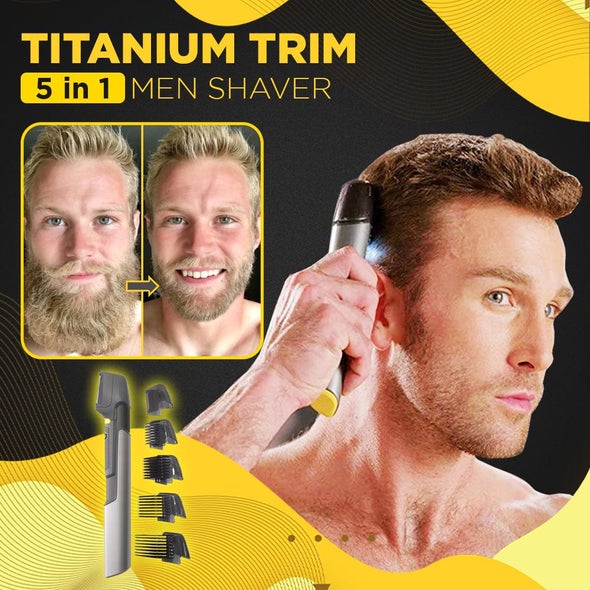 Titanium Trim 5 in 1 Men Shaver