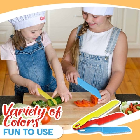 Toddler Plastic Kitchen Knife