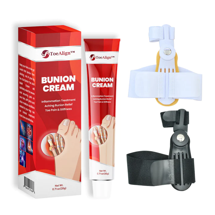 ToeAlign Bunion Cream & Corrector Set