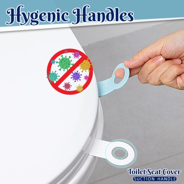 Toilet Seat Cover Suction Handle