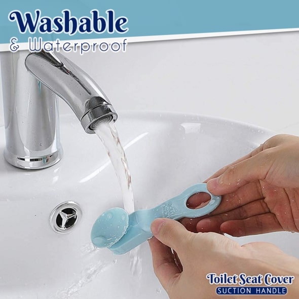 Toilet Seat Cover Suction Handle