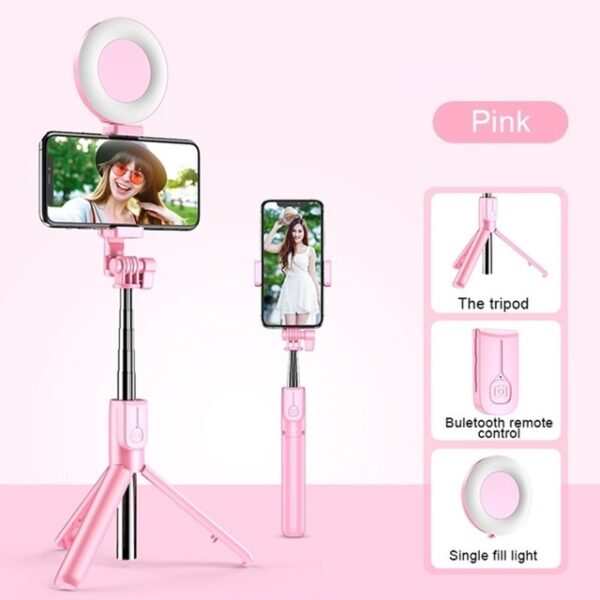 New 6 in 1 Bluetooth Selfie Stick