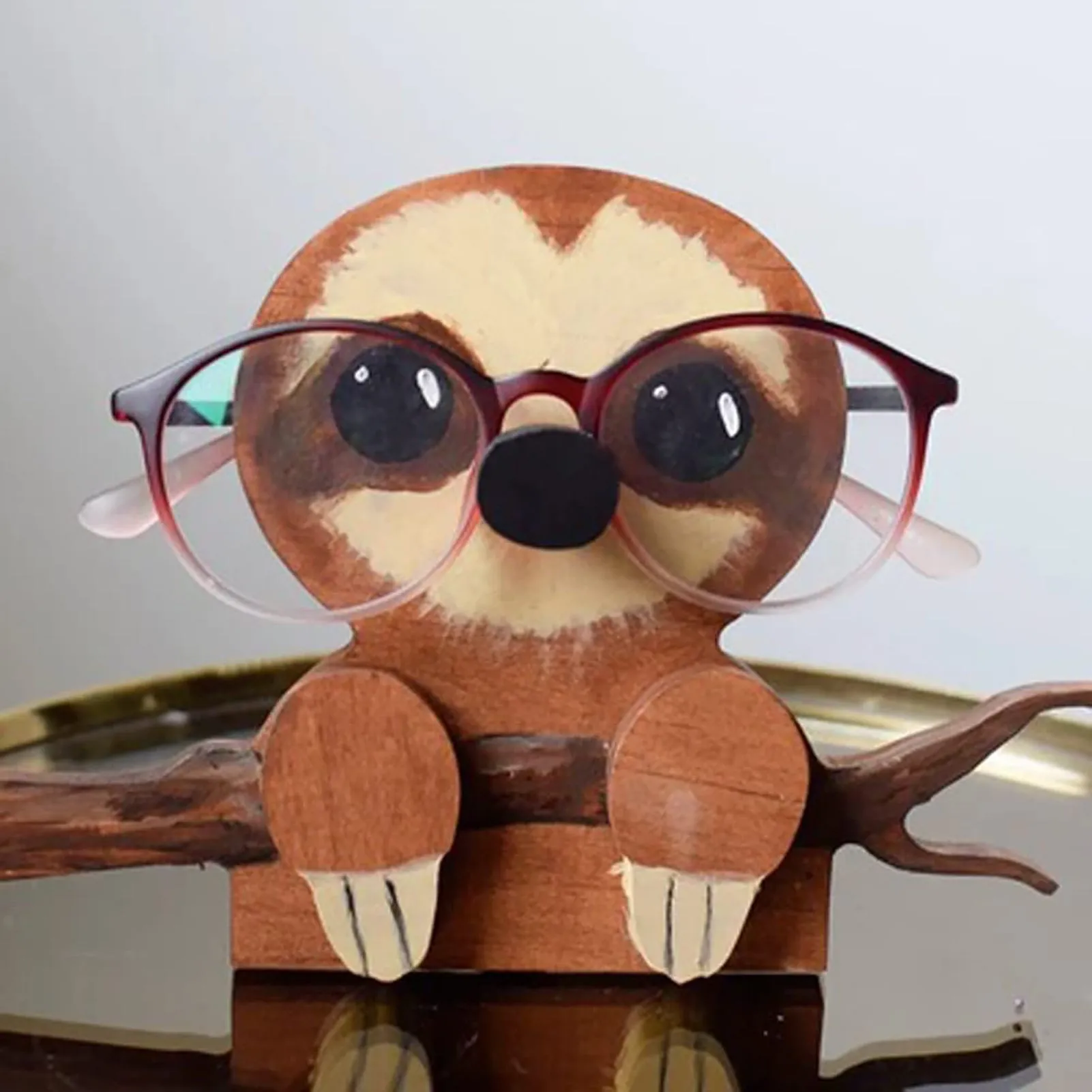 Tony-Handmade Corgi Glasses Stand