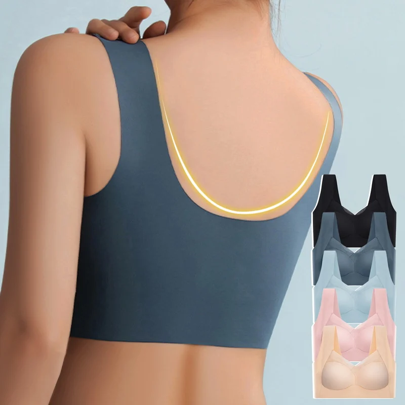 Seamless Fashion Deep Cup Bra