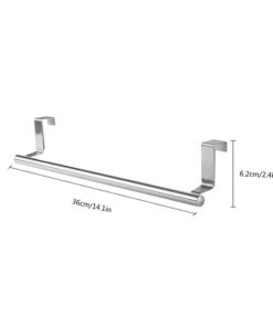 Shelf Door Towel Bar