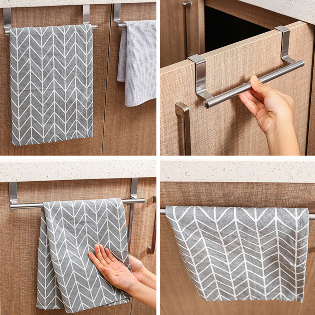 Shelf Door Towel Bar