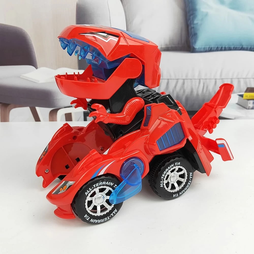 Transforming Dinosaur Toy Car For Kids