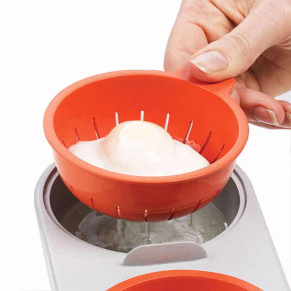 Edible Silicone Drain Egg Poacher