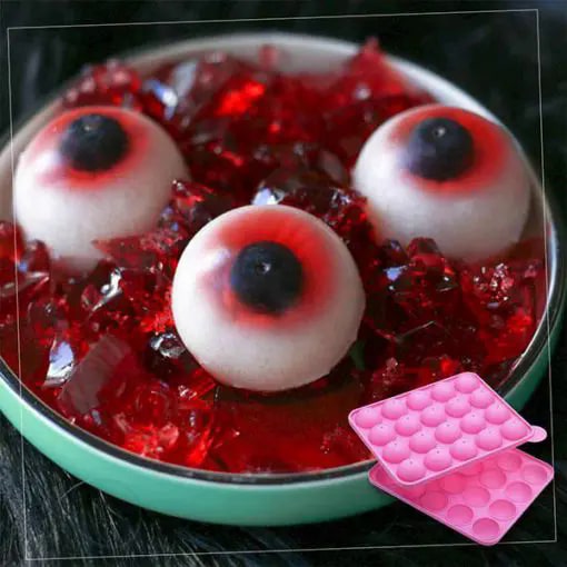 Trick-O-Treat Eyeball Candy Mold