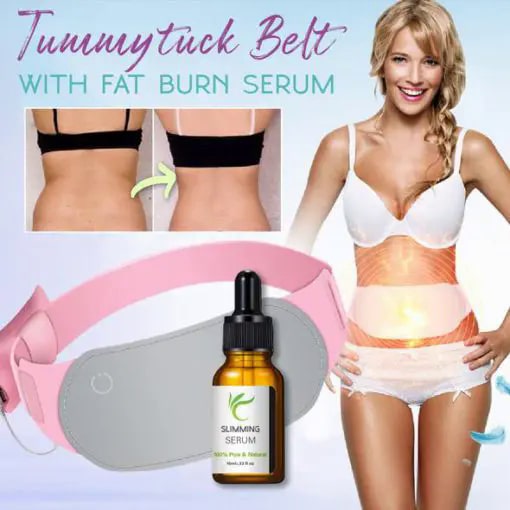 Tummy Tuck Belt with Fat Burn Serum