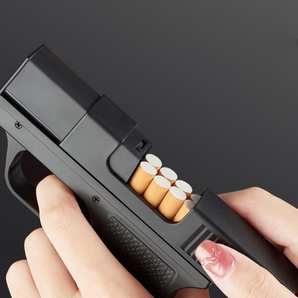 Gun Cigarette Lighter Case