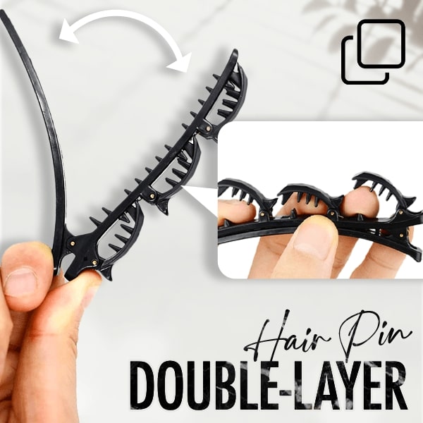 Twist n Clip Double-Layer Hairpins