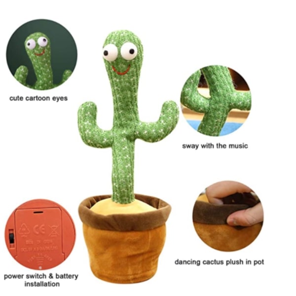 Twisted Dancing Cactus Toy