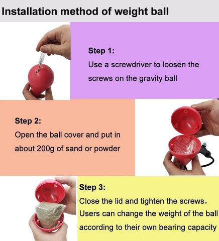 Twisting Circle with Weighted Ball