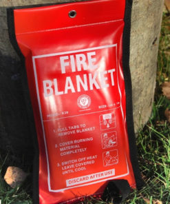 Two-In-One Emergency Fire Blanket & Safety Blanket