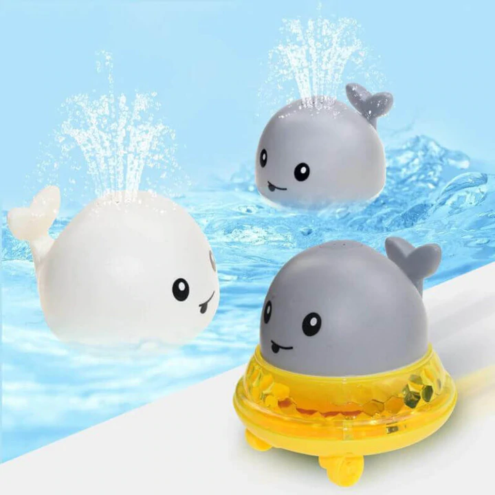 UFO Whale  2 in 1 Bath Toy