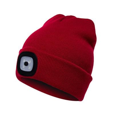 USB Rechargeable LED Beanie