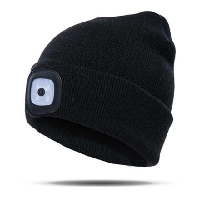 USB Rechargeable LED Beanie