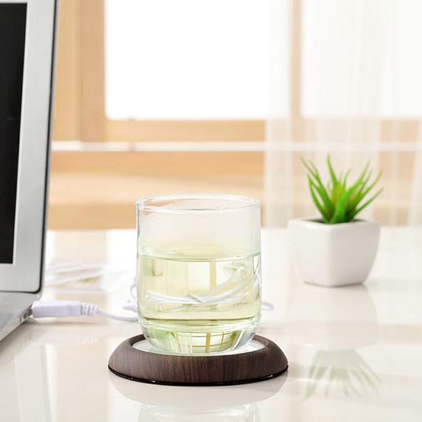 USB Wooden Drink Warmer