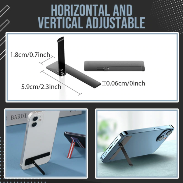 Ultra-thin Invisible Back Stick Mobile Phone Case Stand