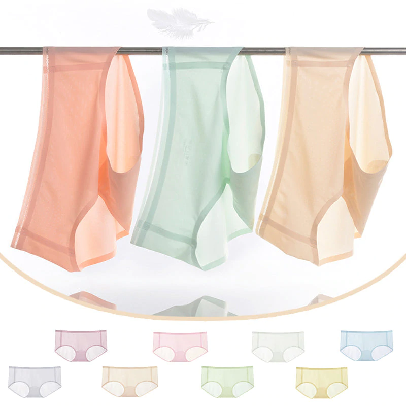 Ultra-Thin Non-Marking Ice Silk Underwear