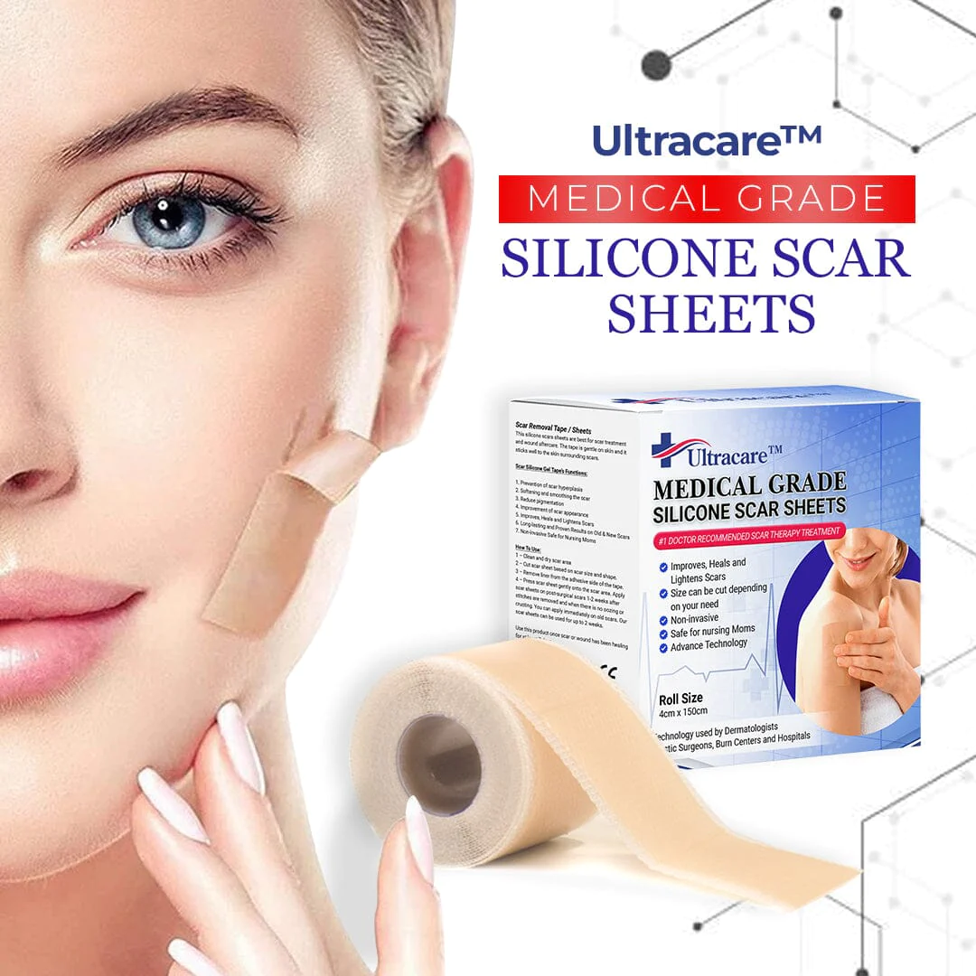 UltracareMedical Grade Silicone Scar Sheets