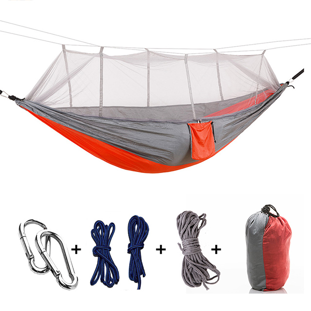 Ultralight Travel Hammock with Mosquito Net