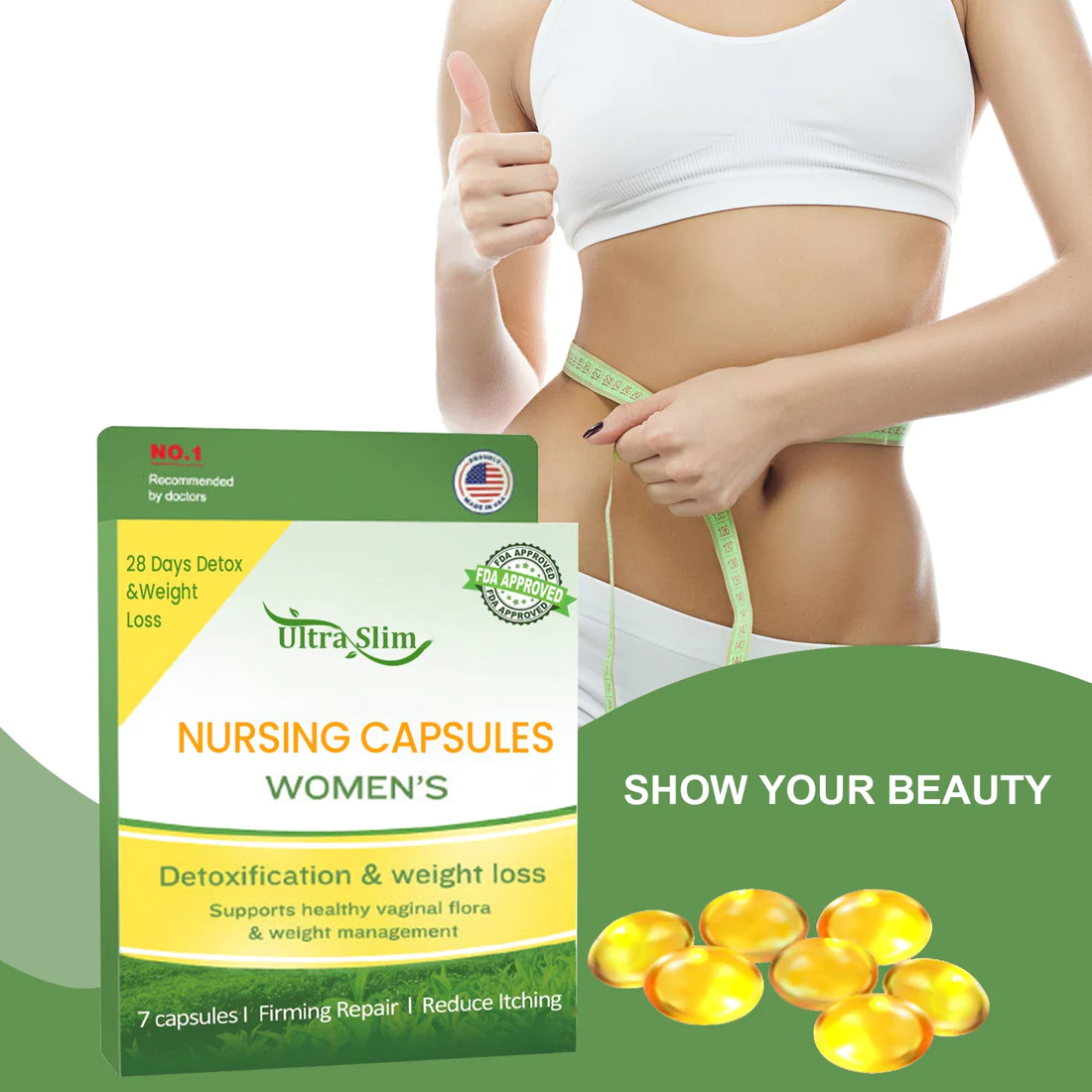 CroaieŽ Anti-Itch Detox Slimming Capsule