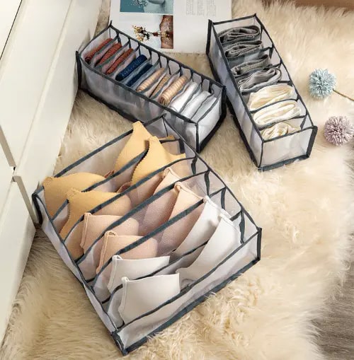 Underwear Storage Compartment Box