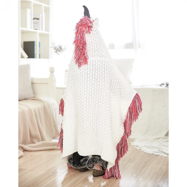 Unicorn Crochet Blanket