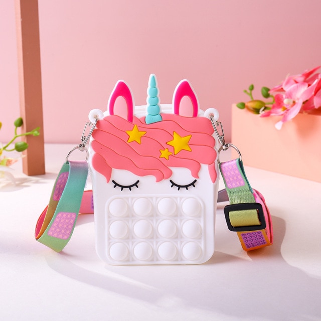 Unicorn Pop It Bag