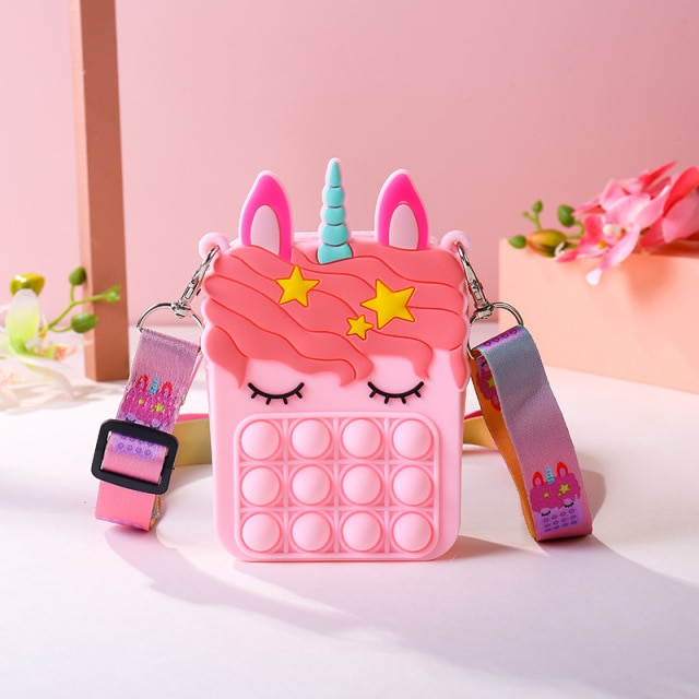 Unicorn Pop It Bag