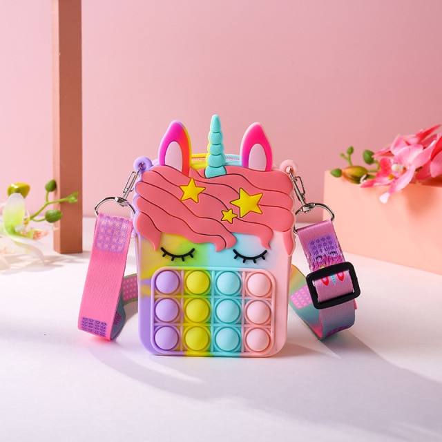 Unicorn Pop It Bag