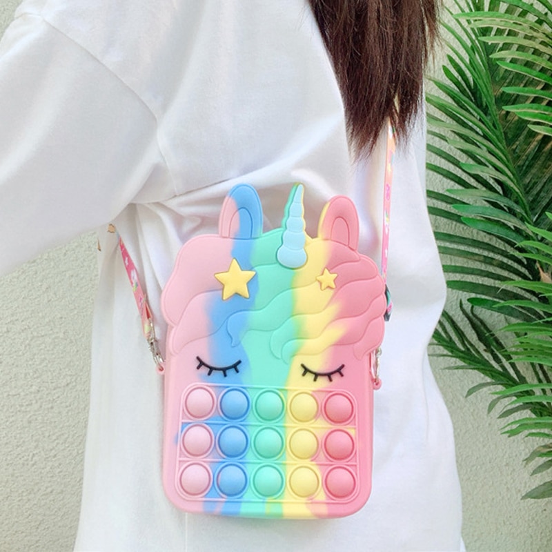 Unicorn Pop It Bag