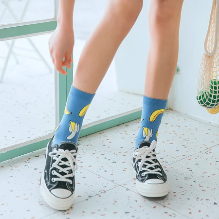 Unisex Funny Banana Socks