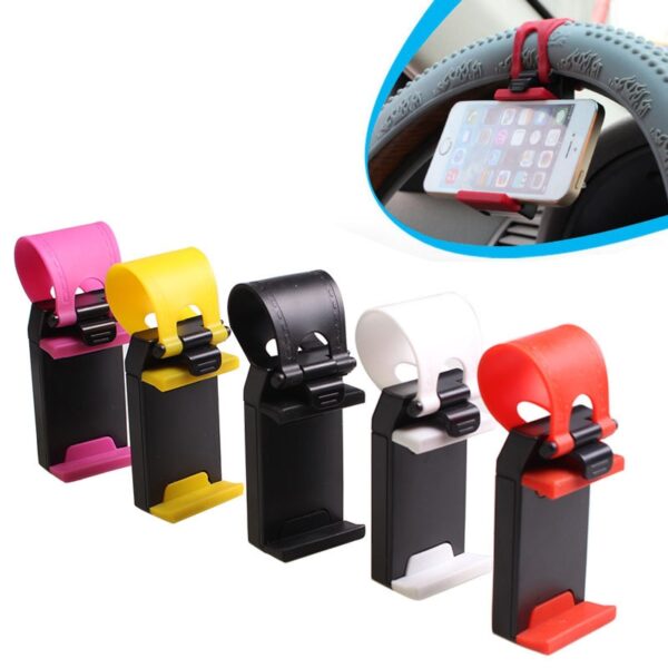 Skid Proof Steering Wheel Phone Mount