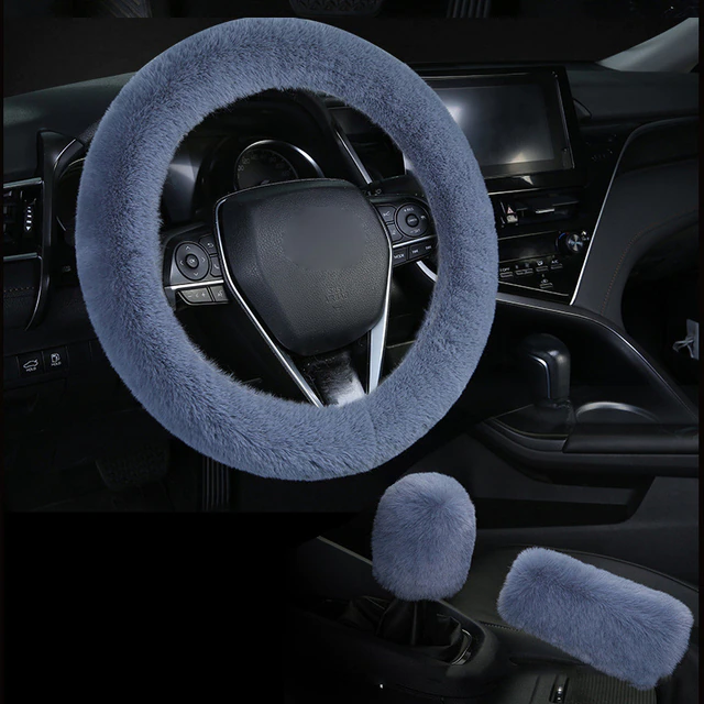 Universal Plush Car Steering Wheel Cover