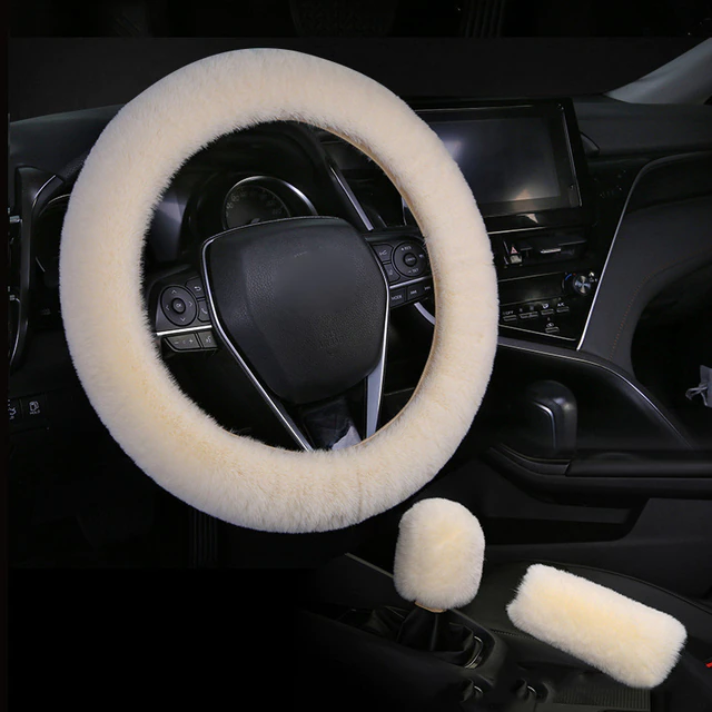 Universal Plush Car Steering Wheel Cover