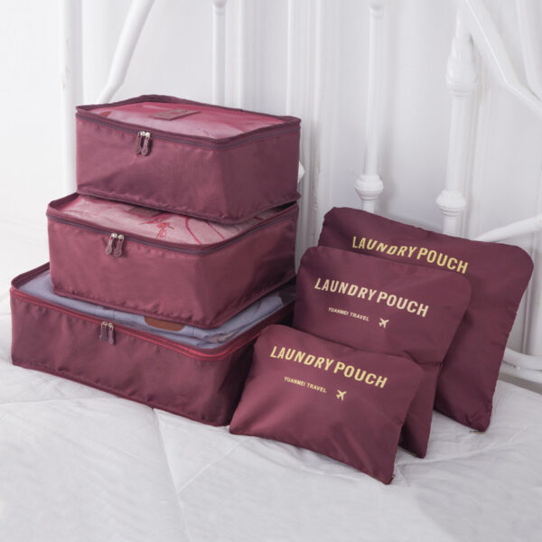 6 Pcs/Set Luggage Organizer