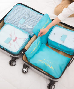 6 Pcs/Set Luggage Organizer