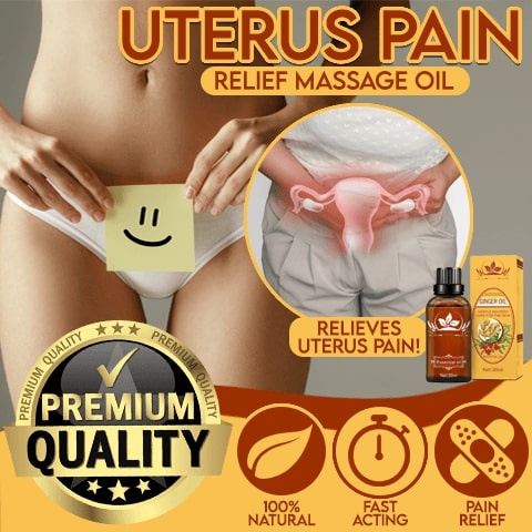 Uterus Pain Relief Massage Oil