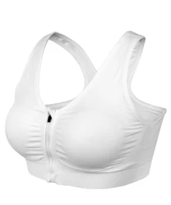 Front Zip Sports Bra