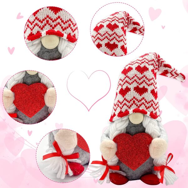 Valentine's Day Gnomes Plush Decorations