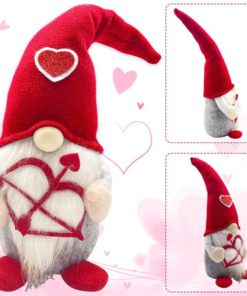 Valentine's Day Gnomes Plush Decorations